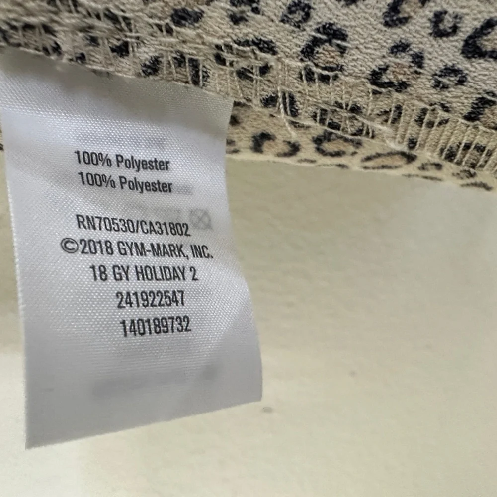 Gymboree 𝅺leopard print skirt